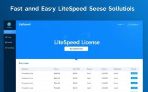 קניית רישיון LiteSpeed