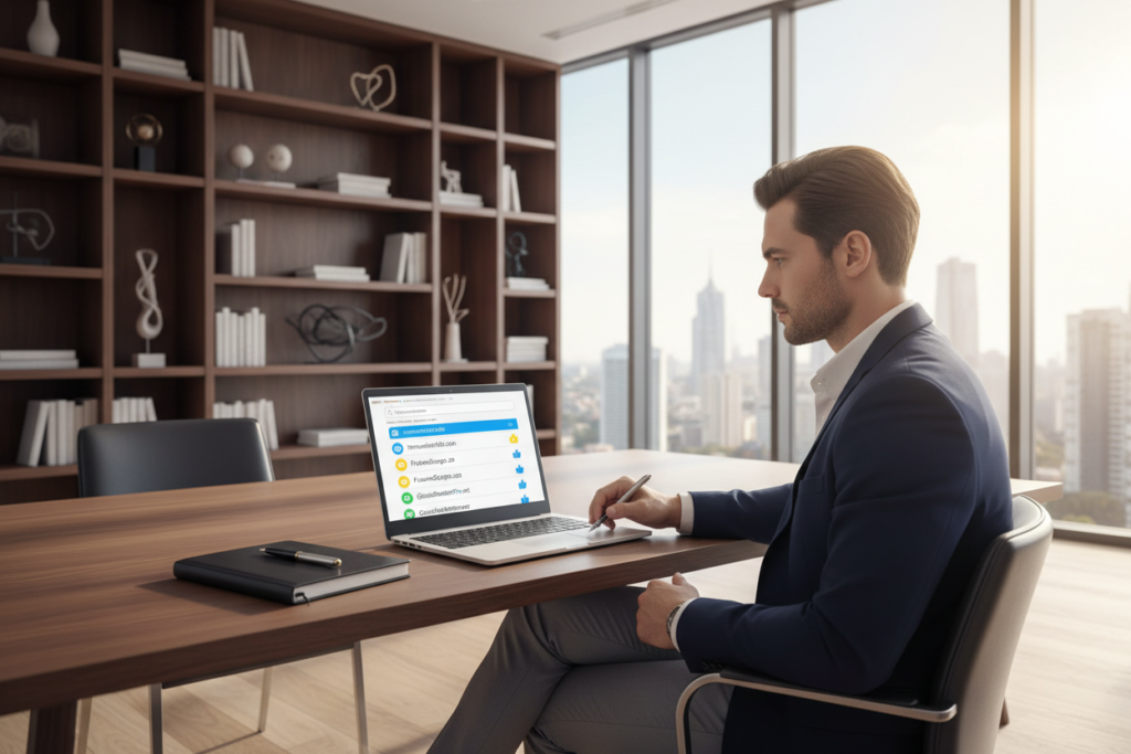 בחירת שם דומיין